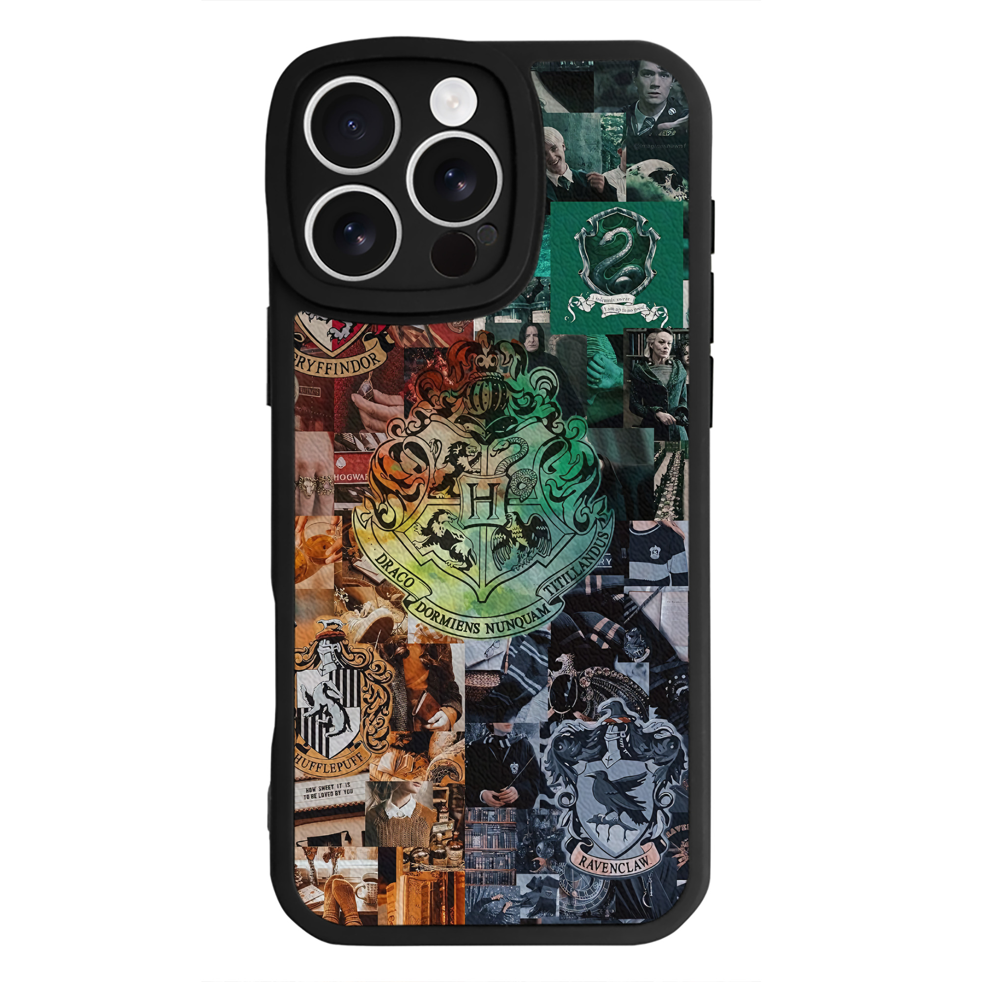 （画像用） Harry Potter ハリー・ポッターシリーズ 【iPhone 16シリーズ対応】シリコンスマホケース（レザー調） 材質：シリコン